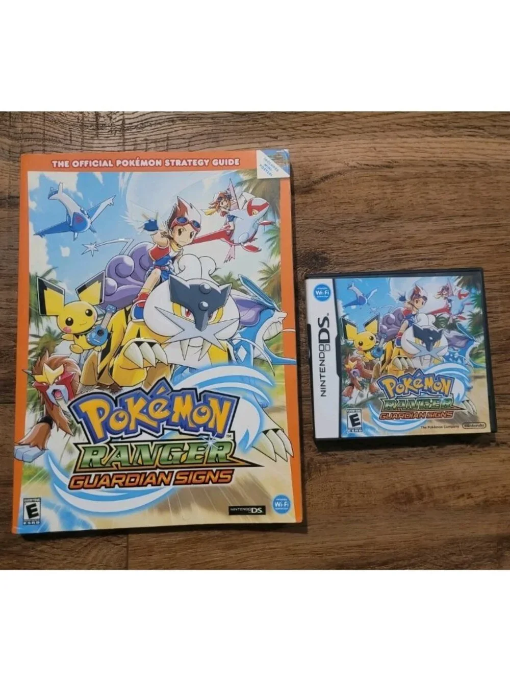 Pokemon Ranger Guardian Signs - Nintendo DS Complete. Comes With Strategy Guide!
